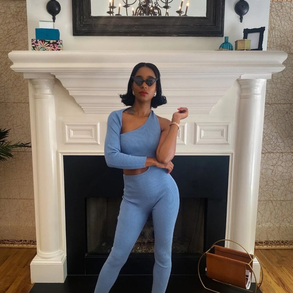 Blue Jumpsuit